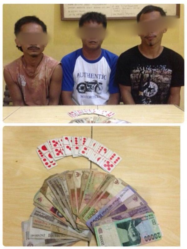 Pemain Judi Ditangkap Polsek Simpang Kanan Polres Rohil
