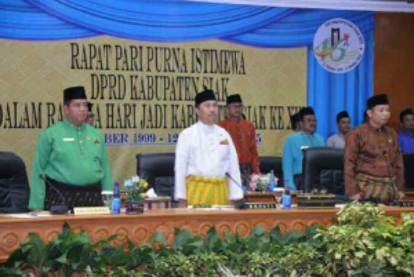 Penjabat Bupati Bengkalis Hadiri Jemputan HUT Kabupaten Siak
