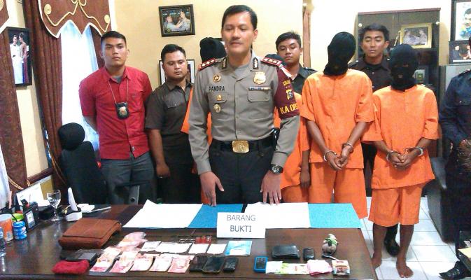 Sindikat Narkoba di Meranti Terbongkar, 4 Tersangka Dibekuk