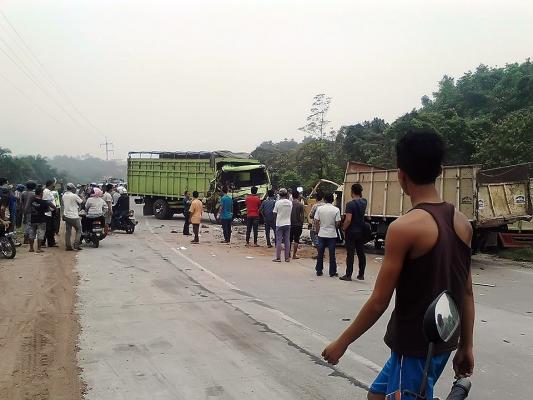 Tabrakan Beruntun Di Bukit Kapur Hilangkan 3 Nyawa