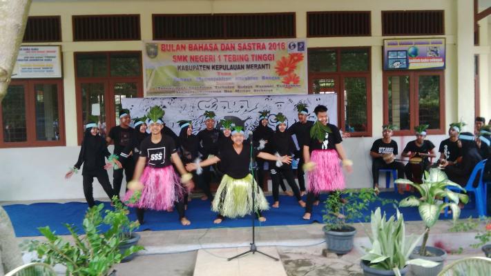 Bulan Bahasa, SMKN1 Selatpanjang Gelar Berbagai Kreatifitas