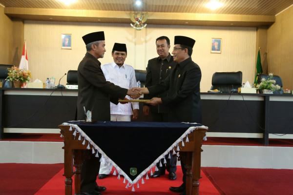 Di Meranti Hanya 16 Dinas di Sahkan, Dedi : Kekuatan Anggaran Daerah Saat Ini Tidak Memungkinkan