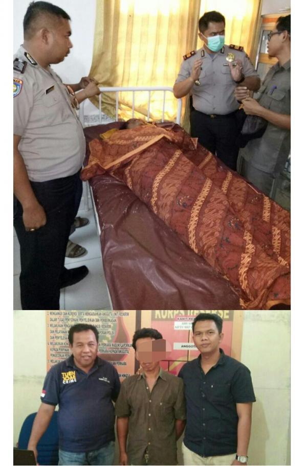 Akibat Cemburu, Buruh PT. Padasa Kapak Istrinya Hingga Tewas