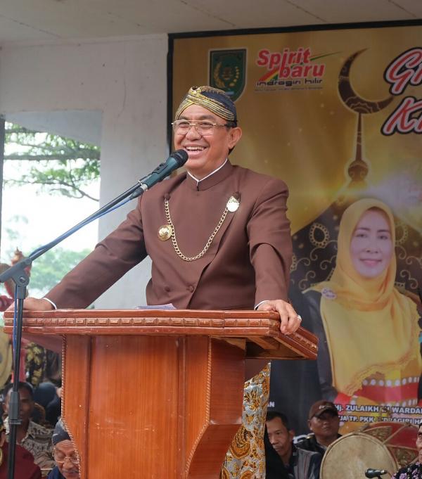Bupati Inhil Hadiri Grebeg Suro 2017 Di Kecamatan Kempas