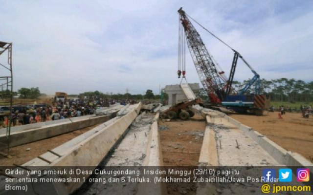 Girder Ambruk, DPR Curiga Proyek Tol Paspro Bermasalah