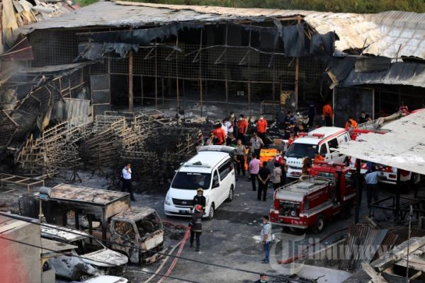 Gudang Petasan Meledak, Korban Tewas Ditemukan Menumpuk 
