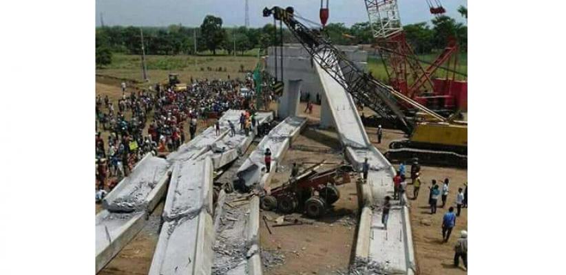 Jembatan Tol Ambruk Timpa Tujuh Pekerja, Satu Tewas Enam Luka