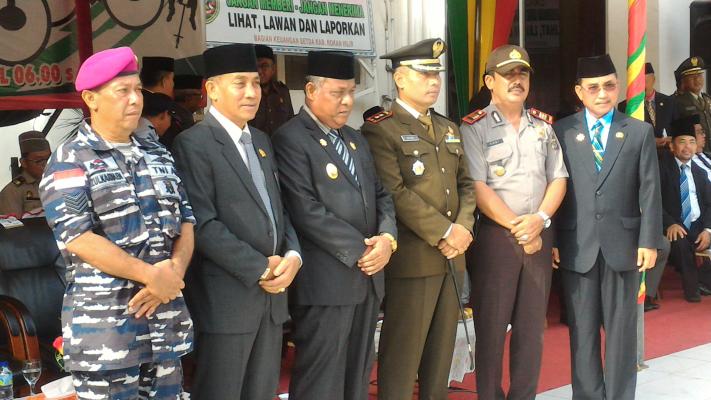 Ketua DPRD Rohil Bacakan Teks Ikrar Hari Kesaktian Pancasila 