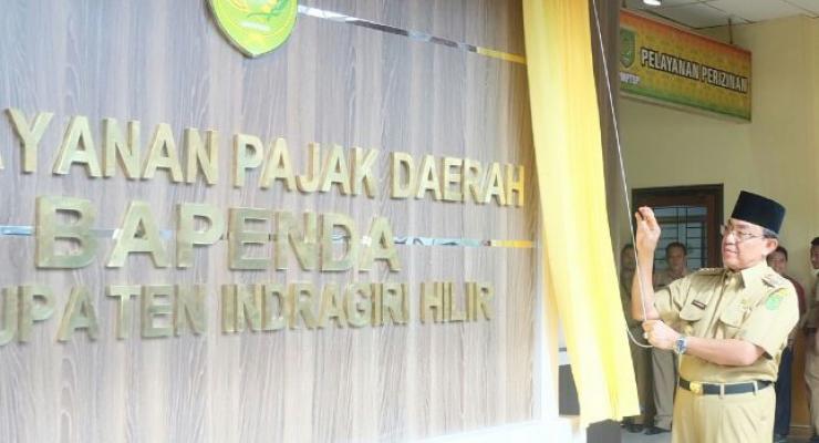 Launching E - PAD, Bupati Inhil Sebut Pajak Daerah Merupakan Sumber Pendapatan Dan Pembiayaan APBD