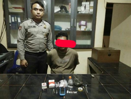 Miliki 7 Paket Sabu, Warga Jalan Nangka Rohil Diringkus Polisi