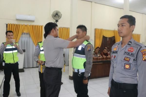 Oprasi Zebra Siak 2017, Kapolres Inhil Ingatkan Personilnya Humanis Santun dan Tetap Tegas 