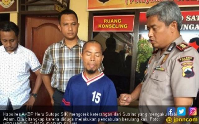 Polisi Awasi Rumah Pria Ngaku Titisan Nabi Adam