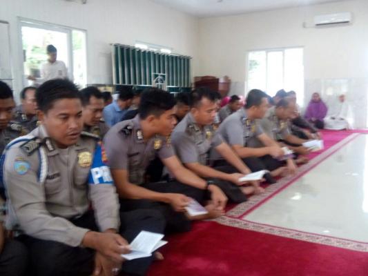 Polres Rohil Gelar Giat Yasinan Rutin