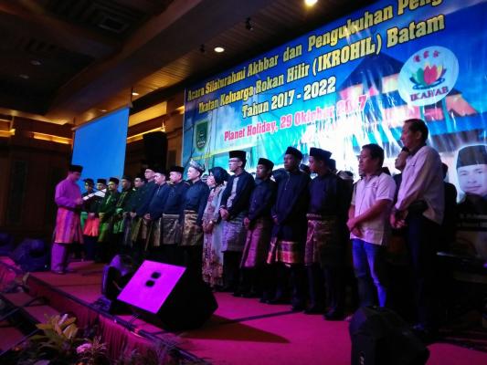 Wagubri Riau Hadiri Perhelatan  Pengukuhan IKROHIL Kota Batam Kepri 
