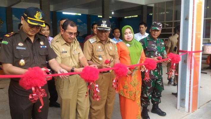 Wakil Bupati Rohil Resmikan Waterboom, Upaya Mengikatkan Perekonomian Daerah