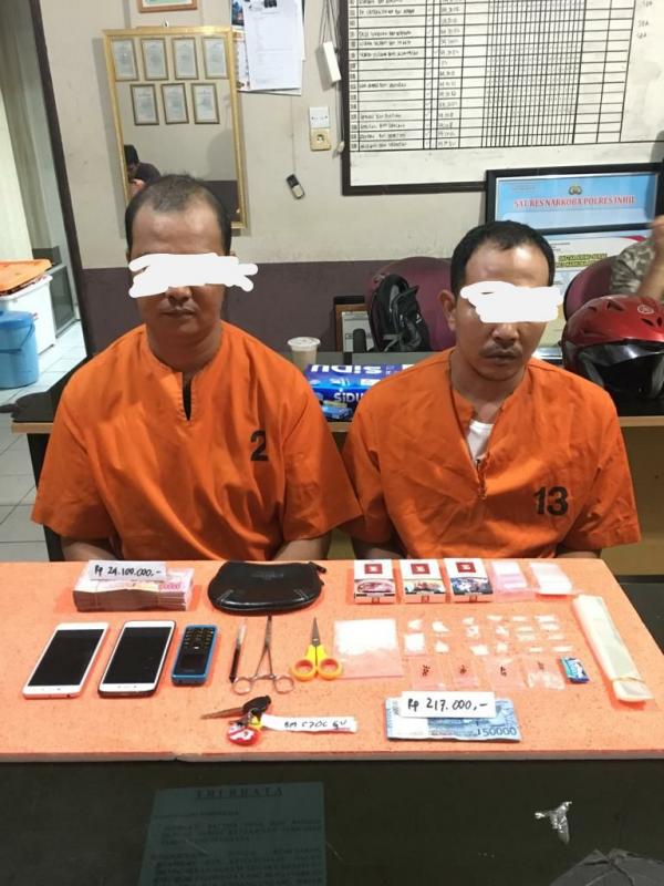 Dari Warga M Boya, Tembilahan Ini Polisi Temukan Belasan Paket Sabu