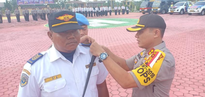 Ini Amanat Korps Lantas Polri yang di bacakan oleh AKBP Sigit Adiwuryanto SIK MH 