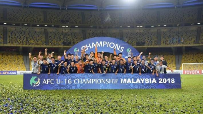 Jepang Juara Piala Asia U-16 2018