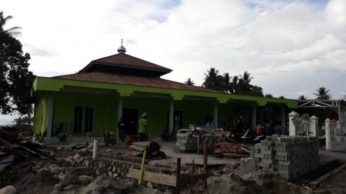 Kesaksian Jamaah, Air Tsunami Setinggi Pohon Kelapa Melompati Kubah Masjid Tanpa Merusak Bangunan 