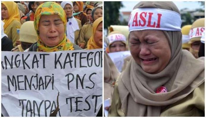 Perjuangan para Guru Honorer yang Bertahan Hidup di Tengah Ketidakpastian