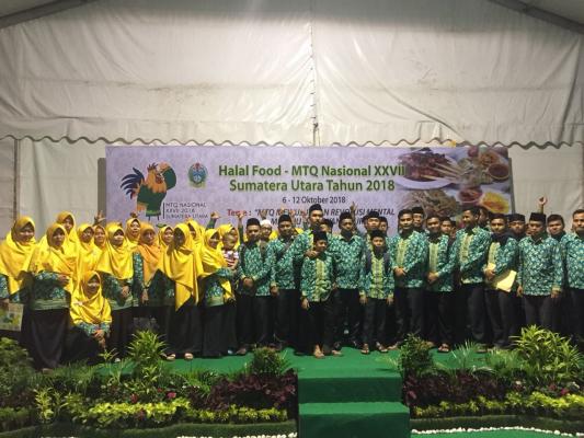 Qori dan Qoriah Asal Inhil Ikut Mewakili Kafilah Provinsi Riau di MTQN di Medan