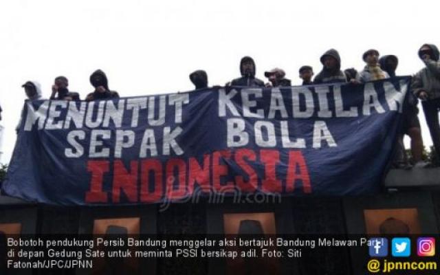 Tak Terima Dengan Sanksi, Suporter Persib Ajukan 5 Tuntutan ke PSSI
