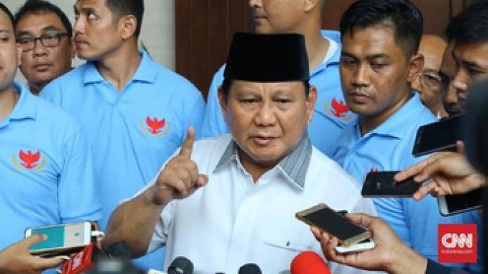 Prabowo :Pemerintahan Jokowi Ugal-ugalan Kelola Negara