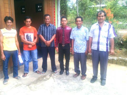 Alat Peraga Kampanye di Rumah Relawan Mantap Dicopot Panwas