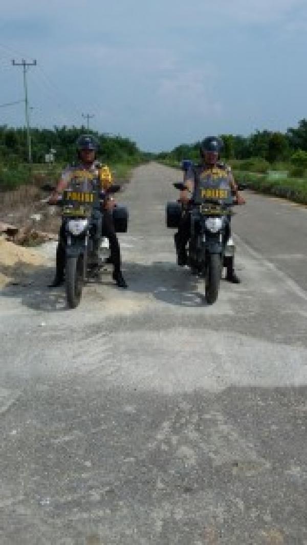 Cegah Kejahatan C3, Polsek Rimba Melintang Tingkatkan Giat Patroli