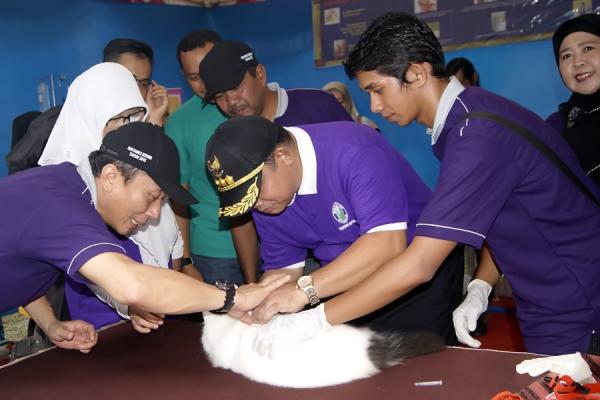 Cegah Rabies, Pemko Dumai Buka Posko Dumai Rabies Center