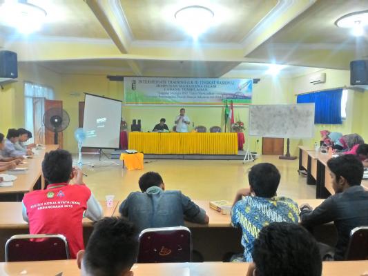 Intermediate Training HMI, Dani Jelaskan Kondisi Terkini Lembaga Legislatif