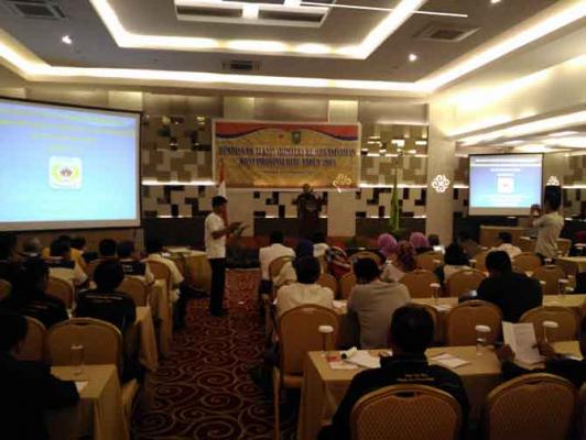 KONI Riau Gelar Bimtek Organisasi, Hadirkan Narasumber Dibidangnya