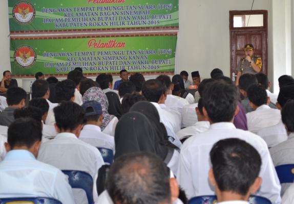 Kompol Dody : Pengawas TPS Harus Dapat Bekerjasama dengan Polisi