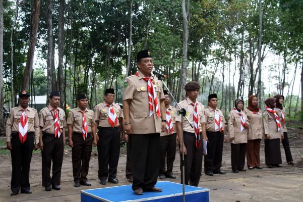 Kwarcab Dumai Ikuti Perkemahan Wirakarya Nasional ke VIII di Lombok