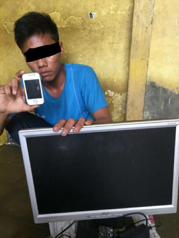 Berniat Menggelapkan Hp Milik Teman, Eh..Justeru Ketangkap