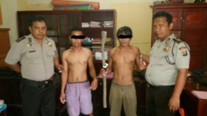 Pelaku Curat Berhasil Ditangkap Polsek Tanah Putih