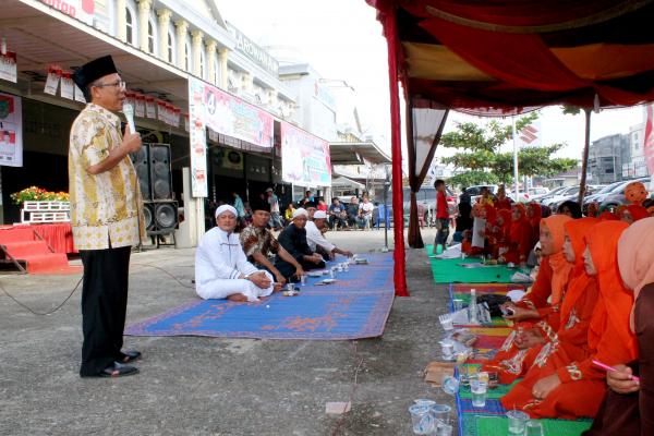 Ratusan Ibu Perwiritan Tiga Kecamatan Dukung dan Doakan Mantap