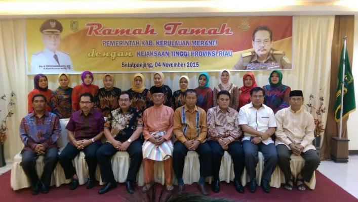 Usai Kunker, Pj Bupati Meranti Gelar Ramah Tamah Bersama Kejati Riau