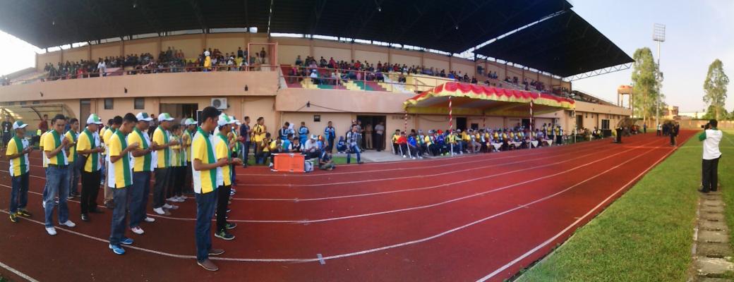 Wardan Buka Secara Resmi Turnamen Sepakbola Bupati Cup 2015