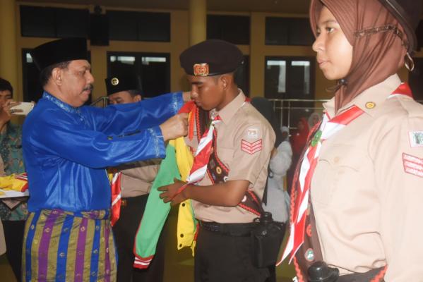  Kontingen Jamnas Asal Inhil Dilepas