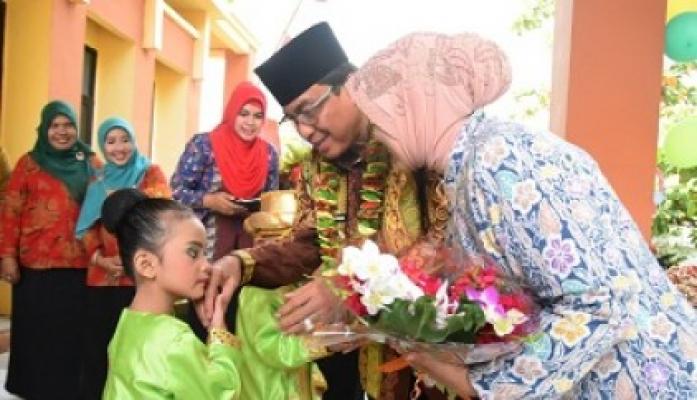 Bupati Inhil HM Wardan Buka Jambore PAUD