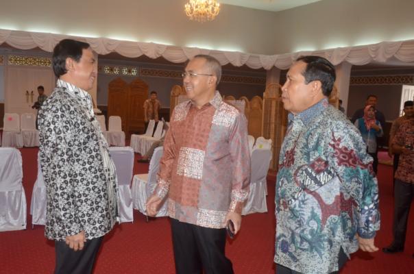 Bupati dan Wabup Inhil Ikuti Workshop Workshop Tunas dan Sistem Integritas