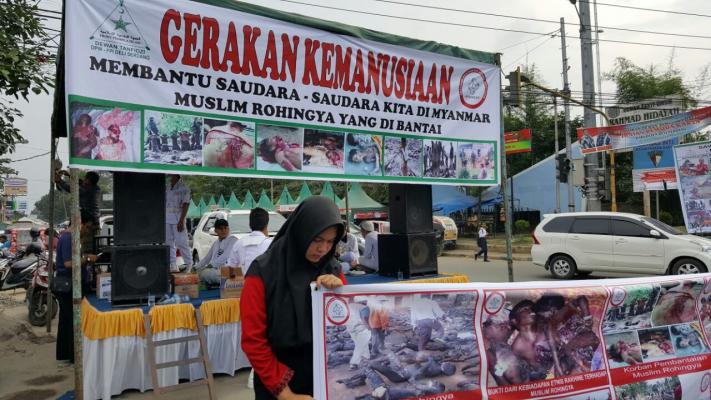 DPW FPI Deli Serdang Gelar Gerakan Kemanusian Untuk Korban Kekerasan di Myanmar