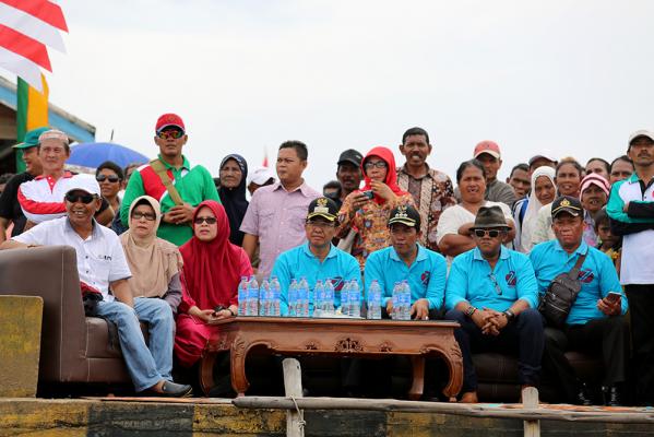 HM Wardan Terkesan Melihat Kemeriahan Pesta Rakyat di Mandah