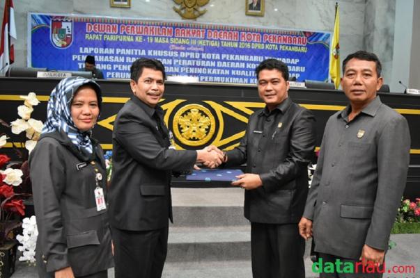 Kota Pekanbaru Resmi Miliki Perda Rumah Kumuh