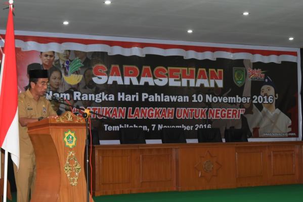 Pemkab Inhil Gelar Sarasehan Hari Pahlawan
