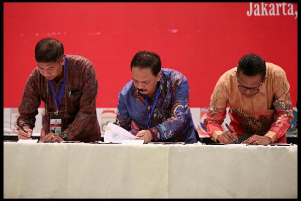 Pemkab Inhil Terima Penyerahan Barang Milik Negara