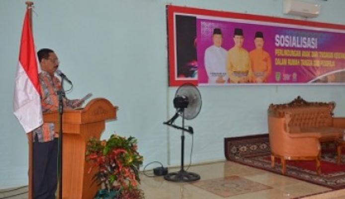 Said Syarifuddin Buka Sosialisasi Perlindungan Anak dari KDRT