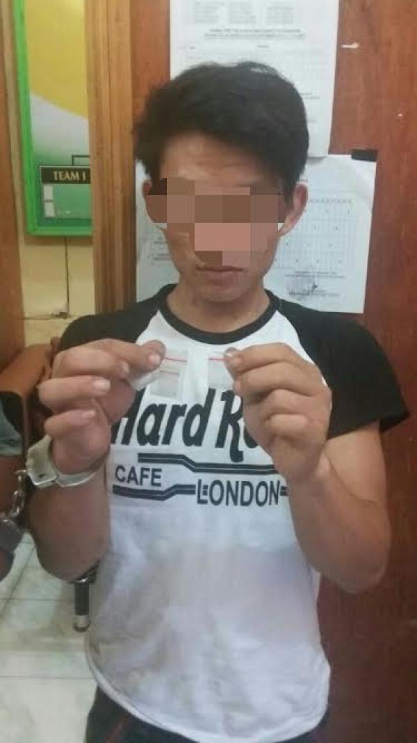 Simpan Sabu, Pemuda di Ciduk Polisi Dolok Masihul