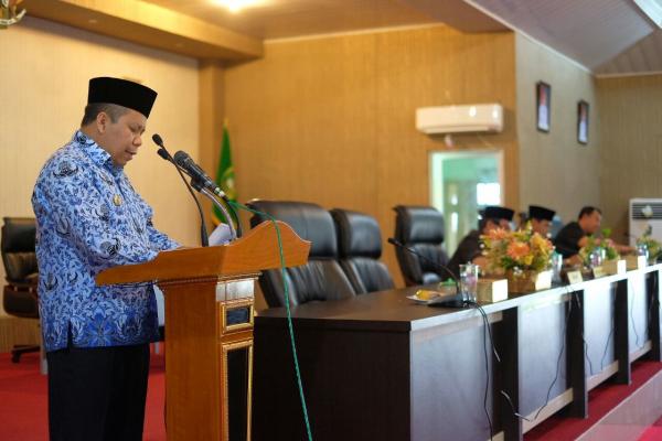 Terkait Pandangan Umum Fraksi Terkait Nota Keuangan Rancangan APBD-P Meranti Tahun 2016, Ini Jawaban Bupati Irwan